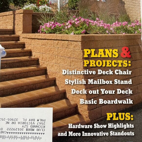 Handyman Club of America Magazine Vol 19 Issue 107 No 4 Aug Sep 2011 Curb Appeal - Picture 3 of 9